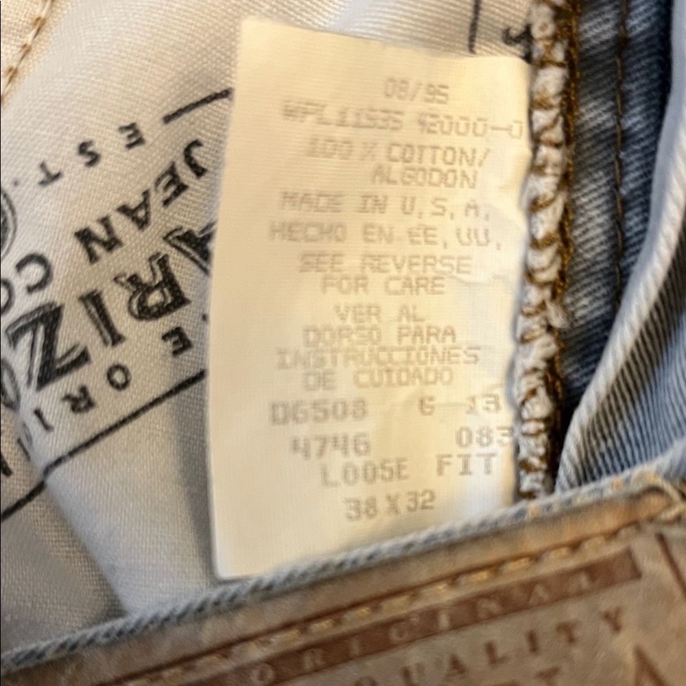 Arizona Jean Company Men's Jeans in Gray size 38X32 - Picture 4 of 5